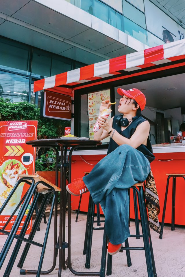 Fresh ingredients spread